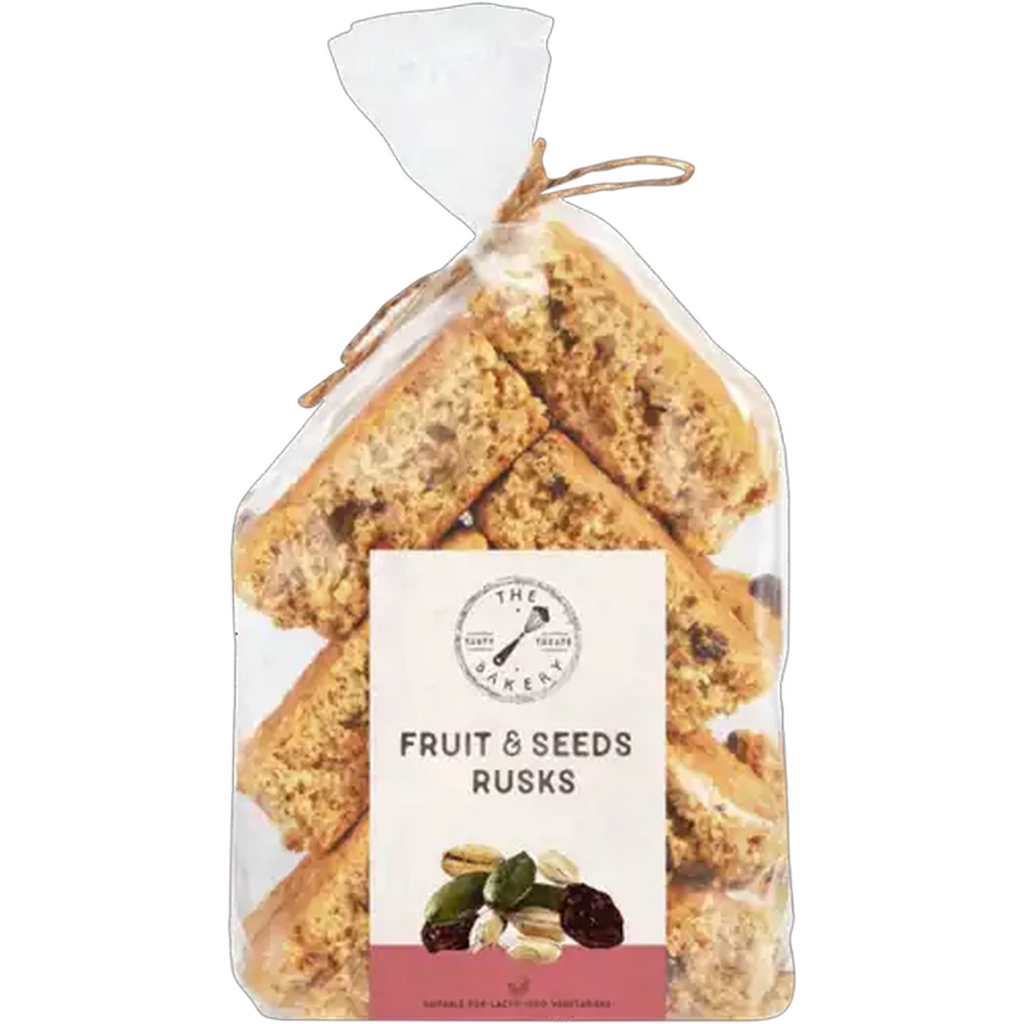Image of The Bakery Fruit & Seeds Rusks 475g