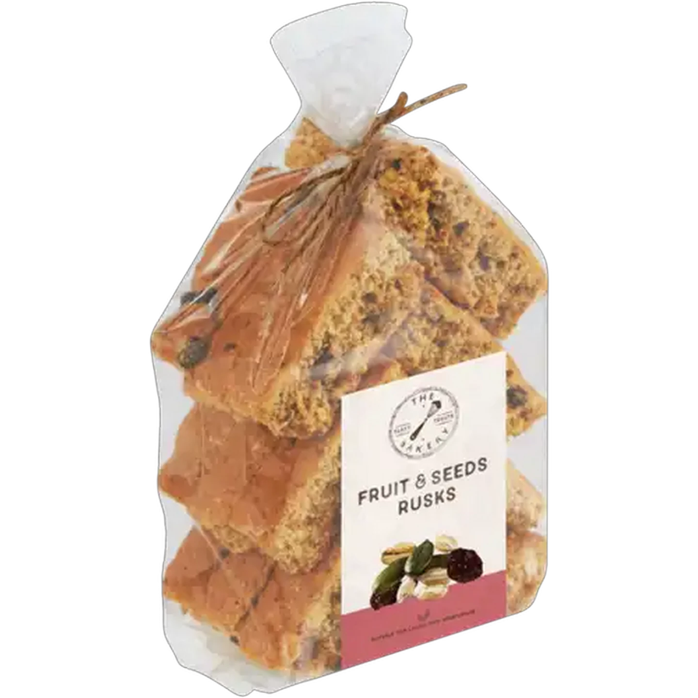 Image of The Bakery Fruit & Seeds Rusks 475g