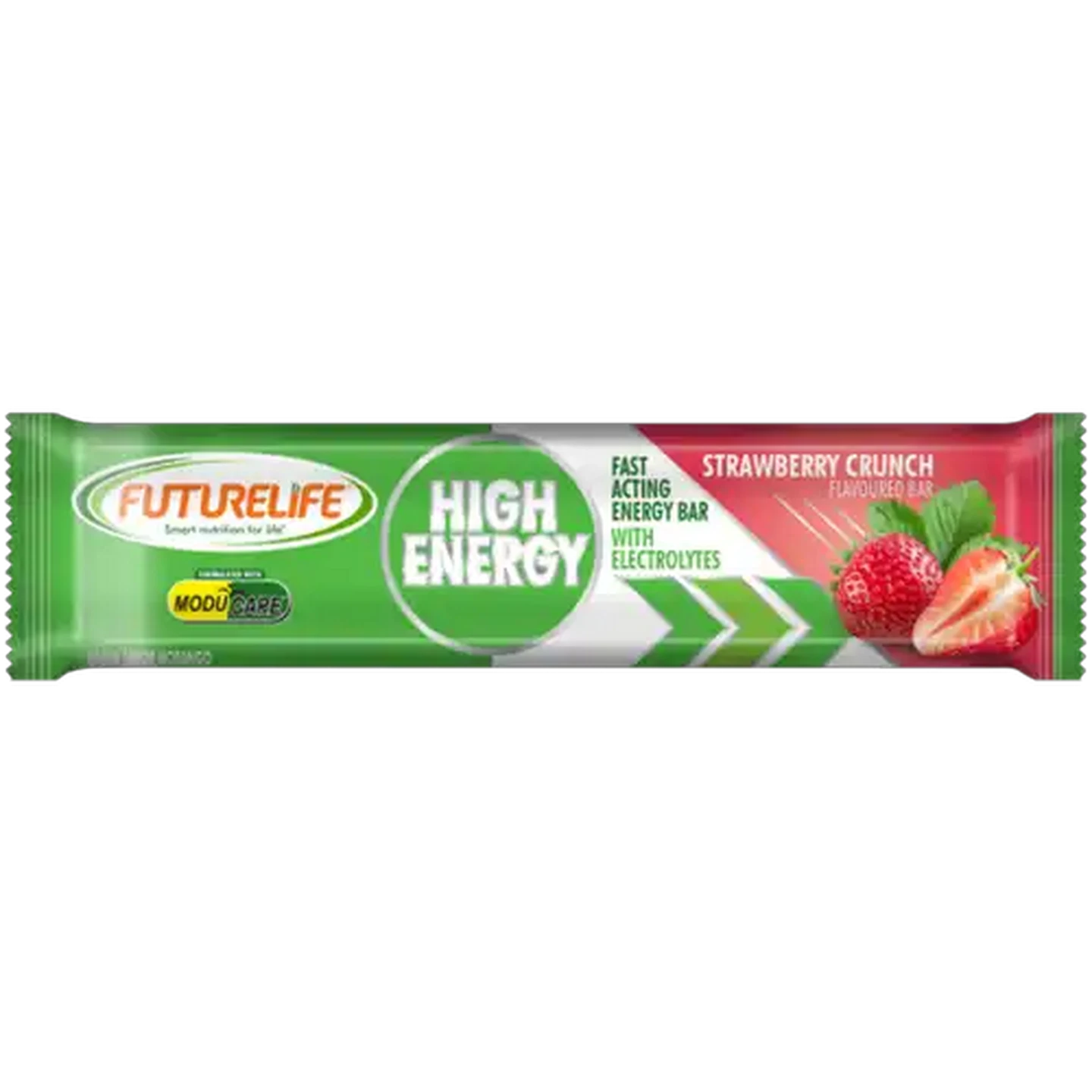 Image of FUTURELIFE High Energy Strawberry Crunch Flavoured Energy Bar 40g