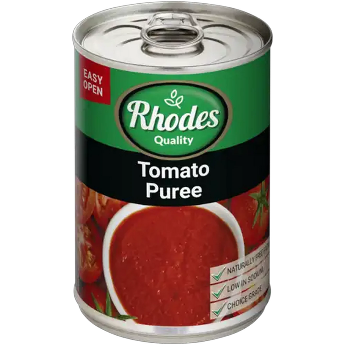 Image of Rhodes Quality Tomato Puree 410g