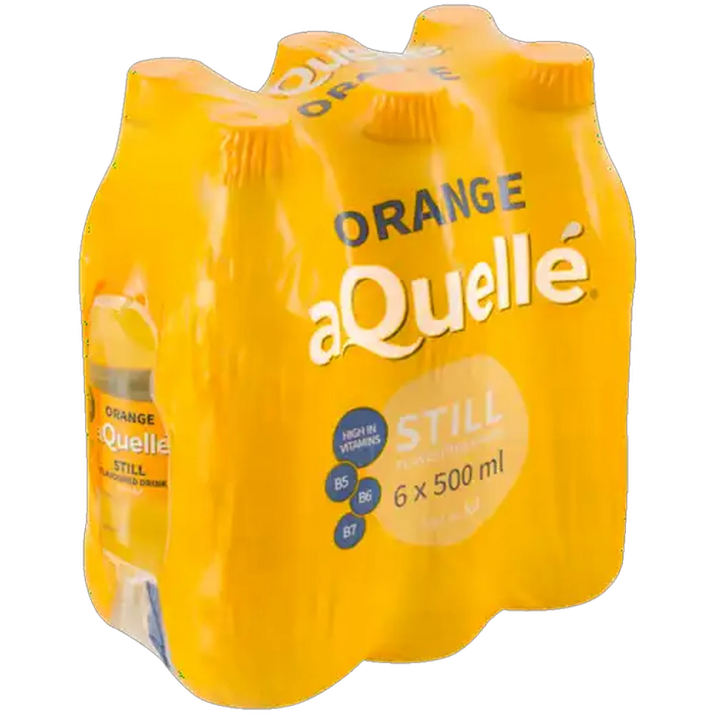 Image of aQuellé Orange Flavoured Still Drinks 6 x 500ml