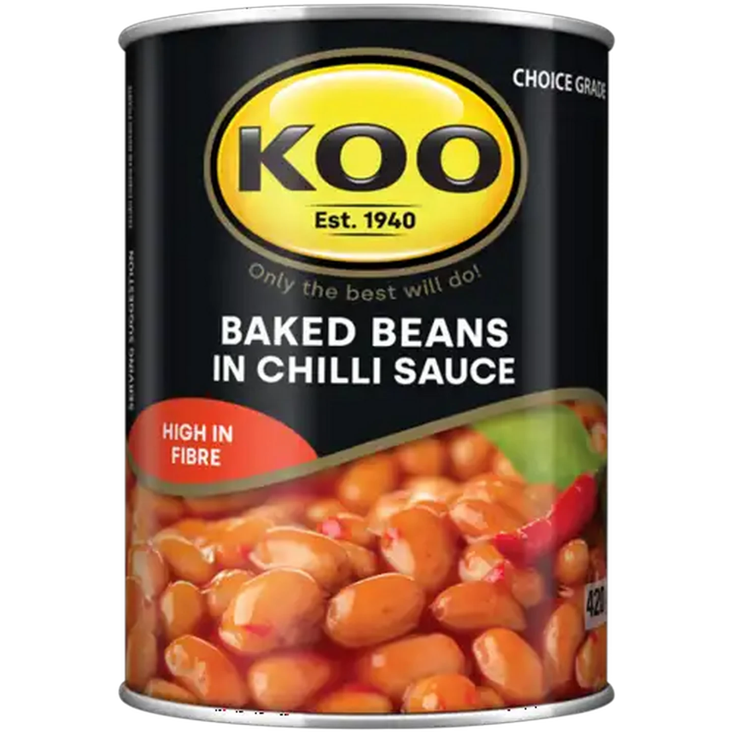 Image of KOO Baked Beans In Chilli Sauce Can 420g