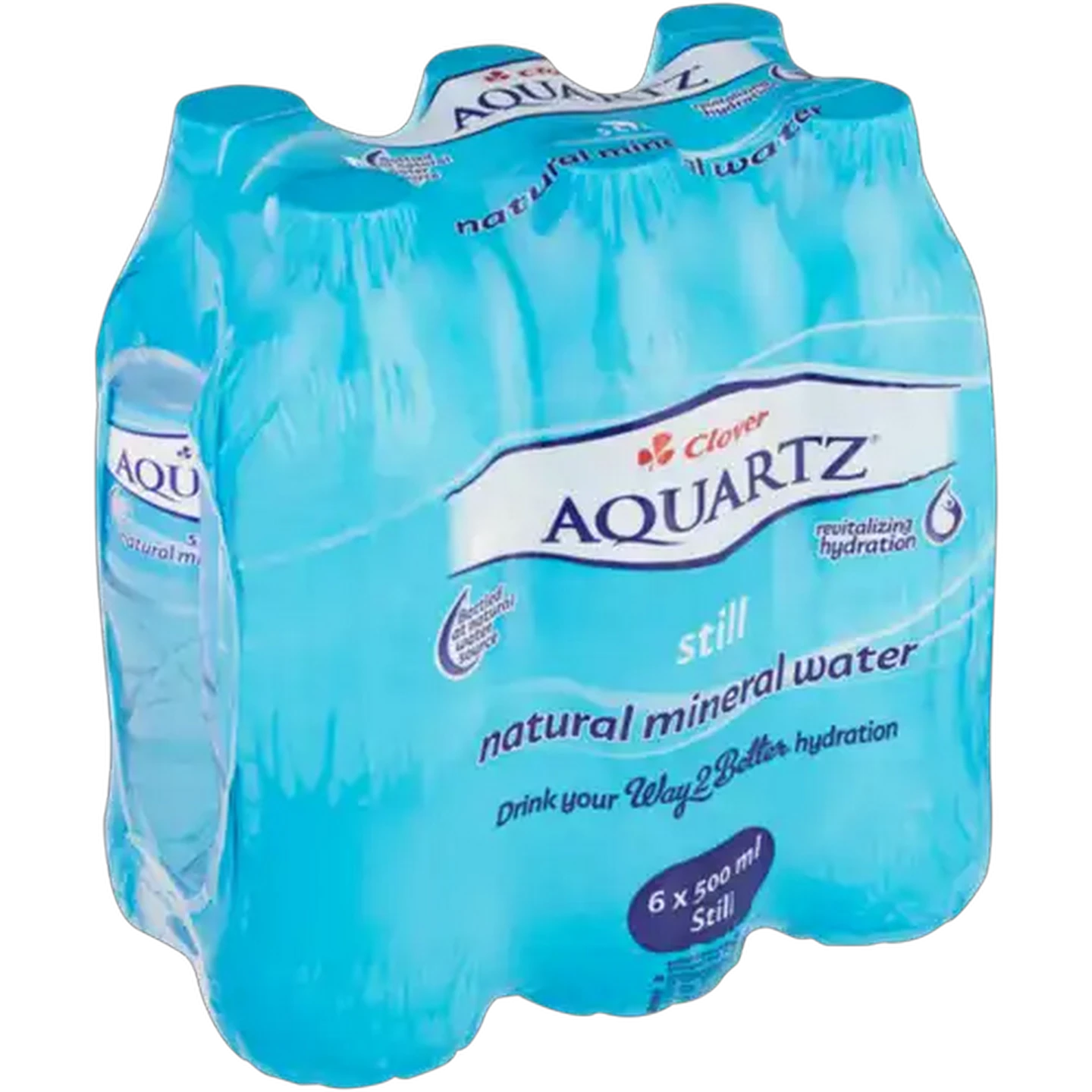 Image of Aquartz Still Water Bottles 6 x 500ml