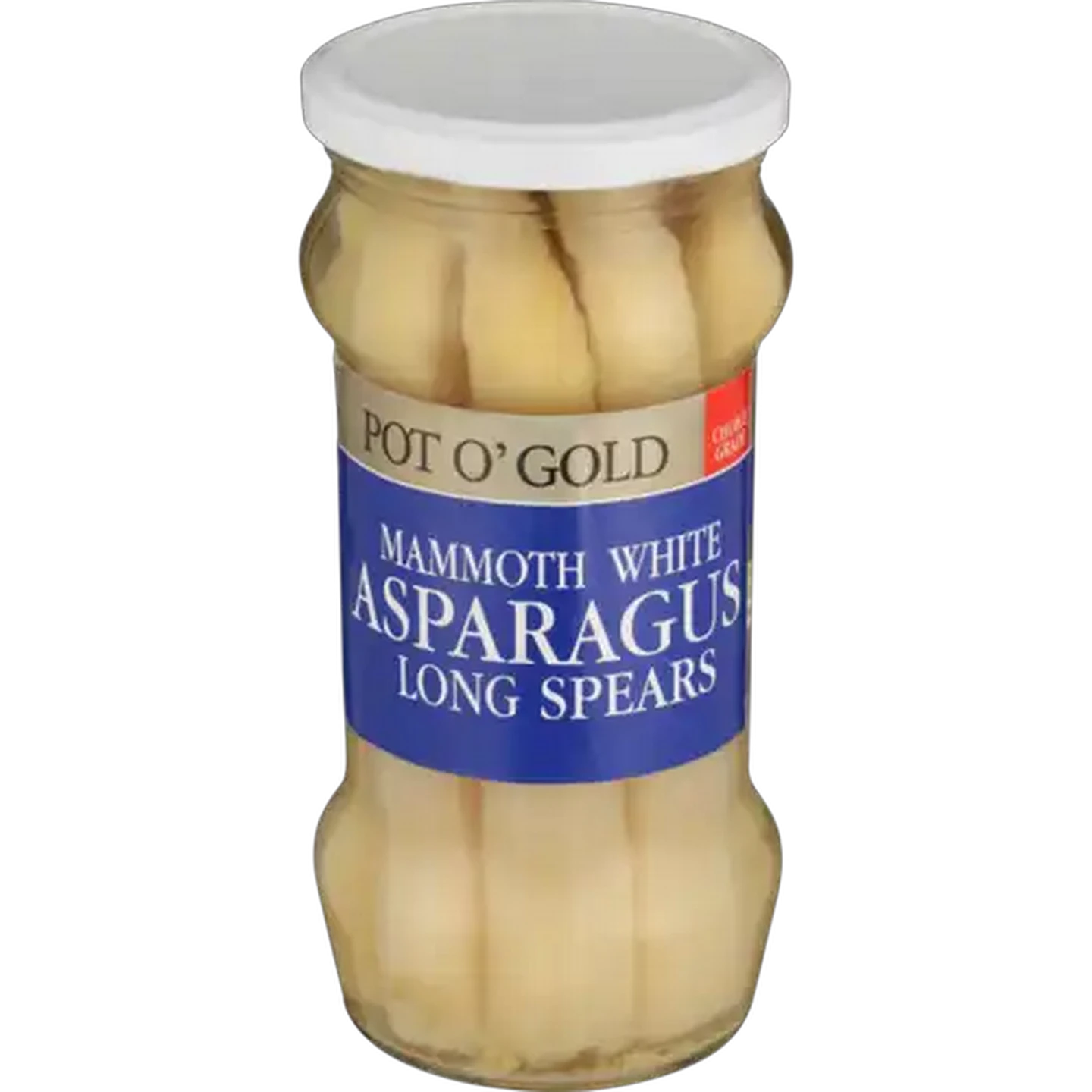 Image of Pot O' Gold Mammoth White Long Spear Asparagas 530g
