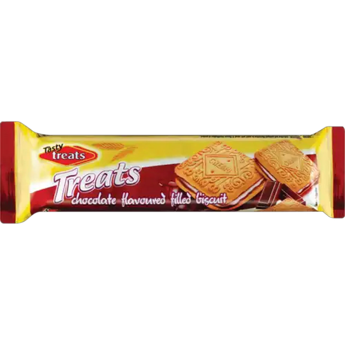 Image of Tasty Treats Chocolate Filled Biscuits 80g