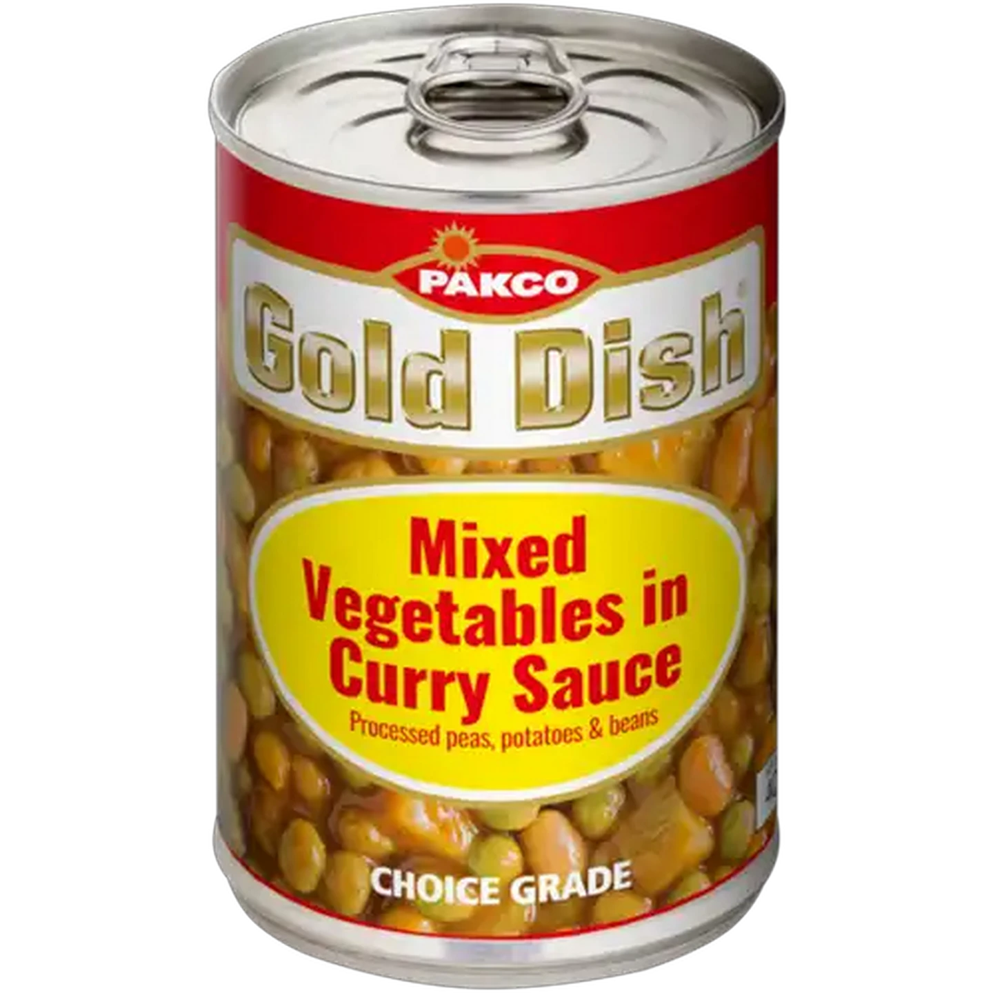 Image of Pakco Gold Dish Mixed Vegetables in Curry Sauce 415g