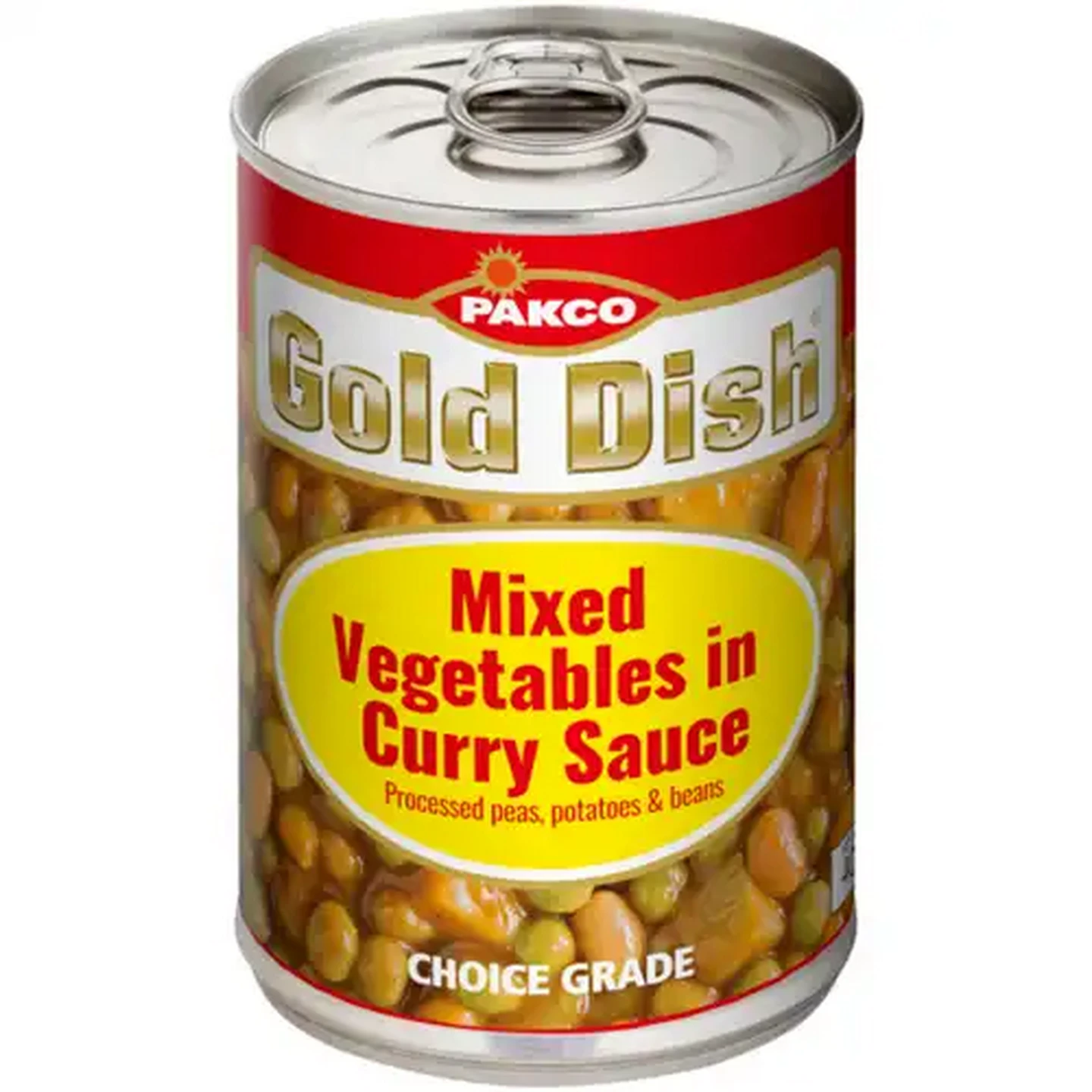 Image of Pakco Gold Dish Mixed Vegetables in Curry Sauce 415g