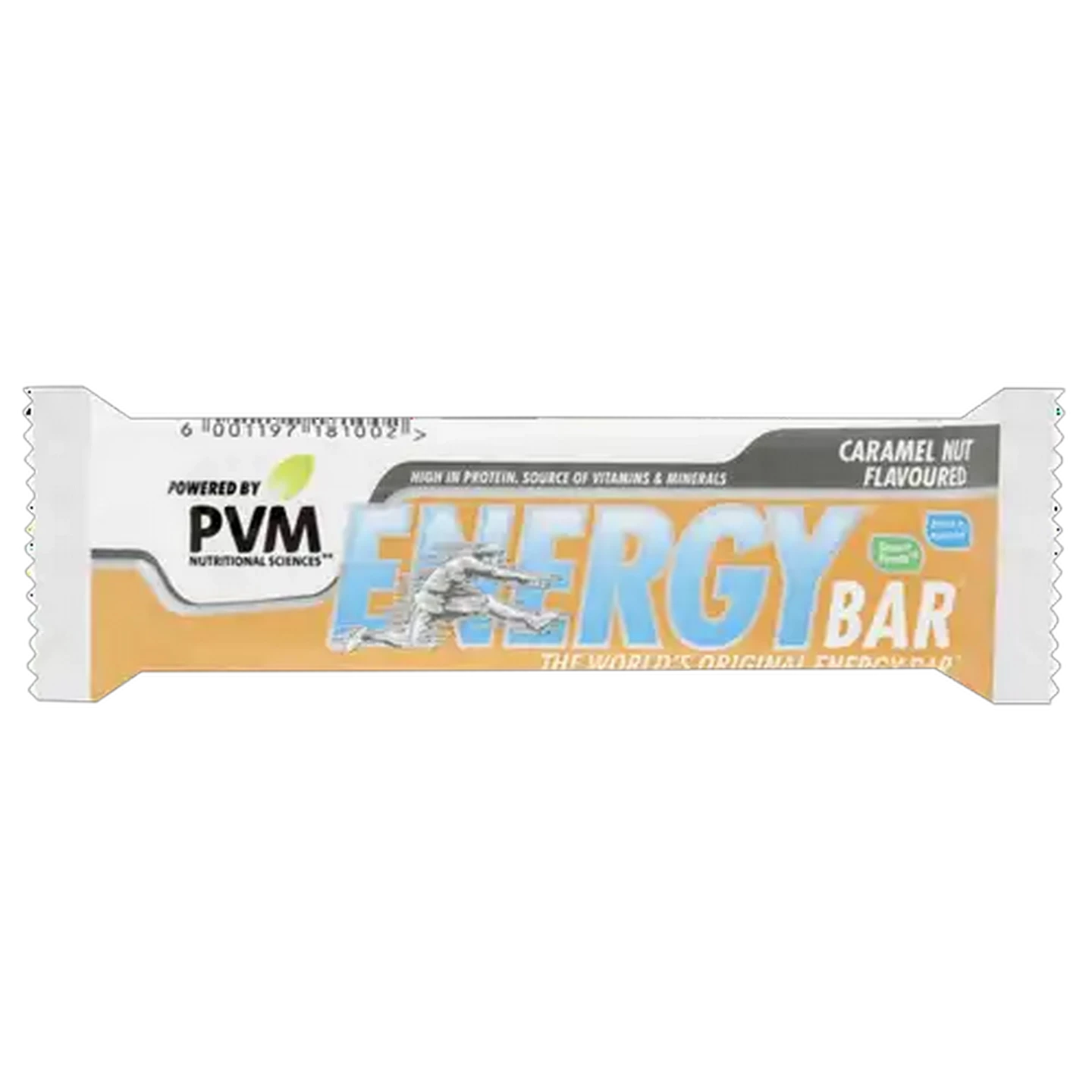 Image of PVM Caramel Nut Flavoured Energy Bar 45g