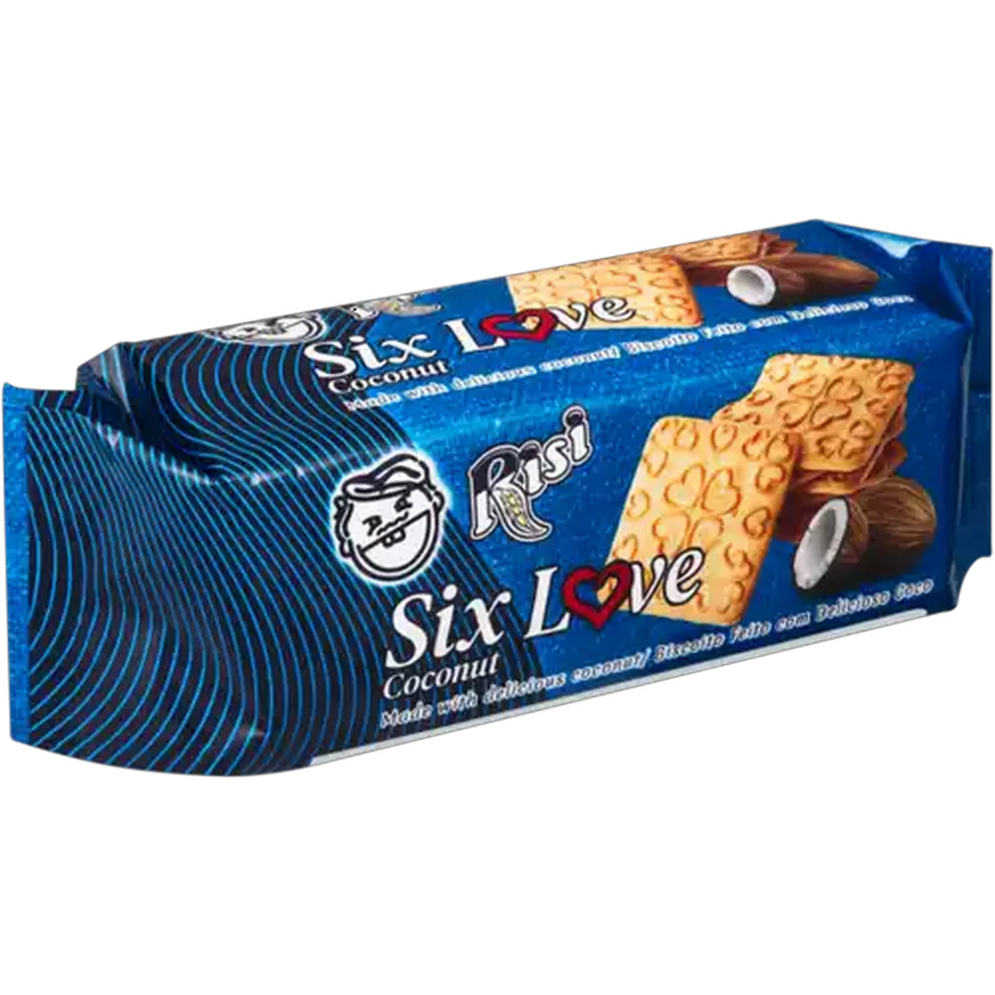 Image of Risi Six Love Coconut Biscuits 200g
