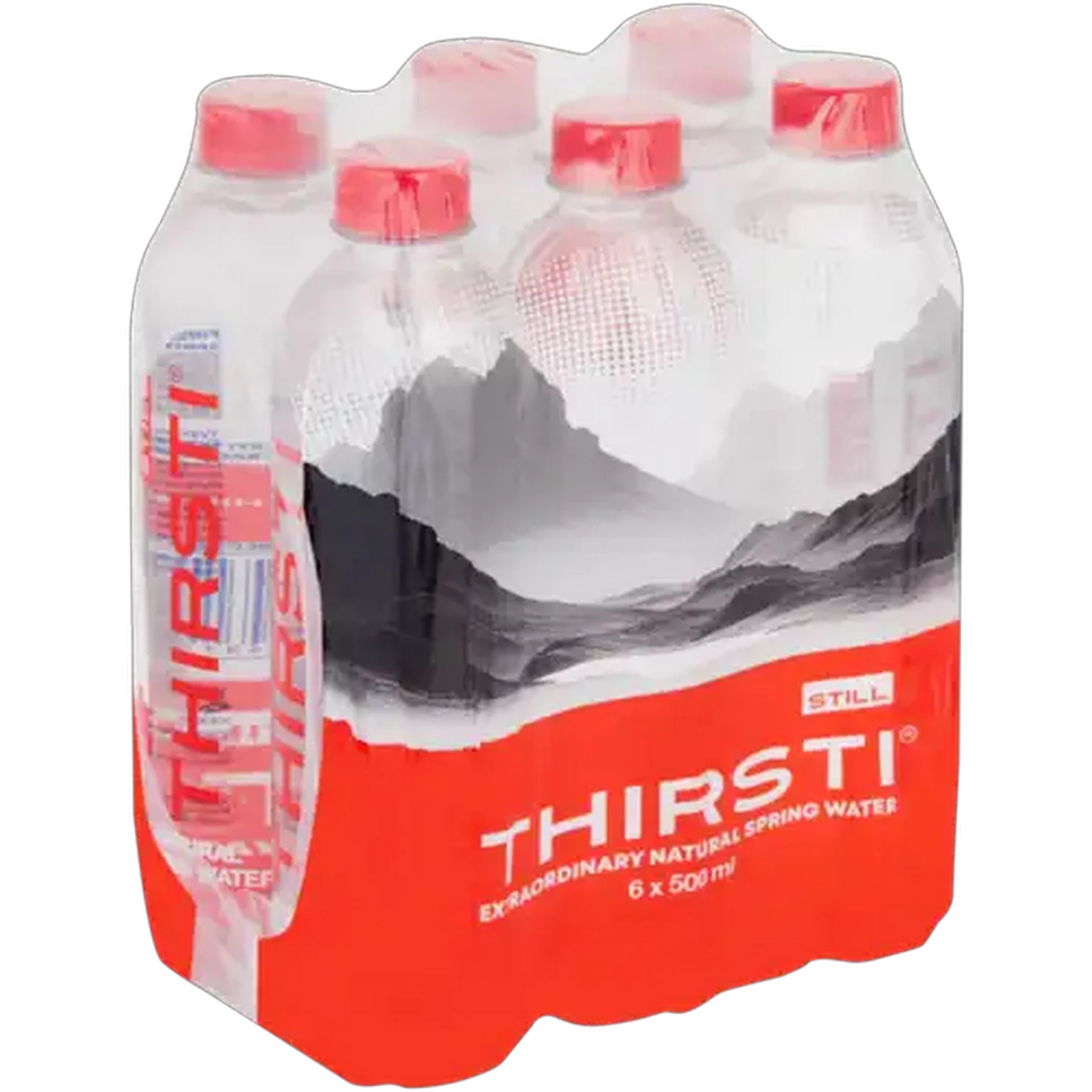 Image of Thirsti Still Natural Spring Water 6 x 500ml