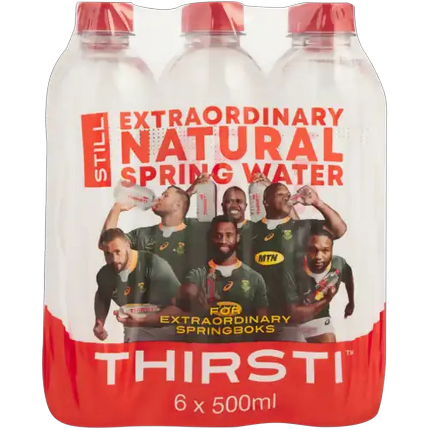 Image of Thirsti Still Natural Spring Water 6 x 500ml