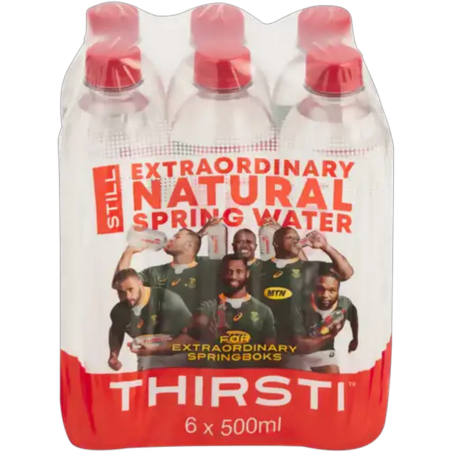 Image of Thirsti Still Natural Spring Water 6 x 500ml