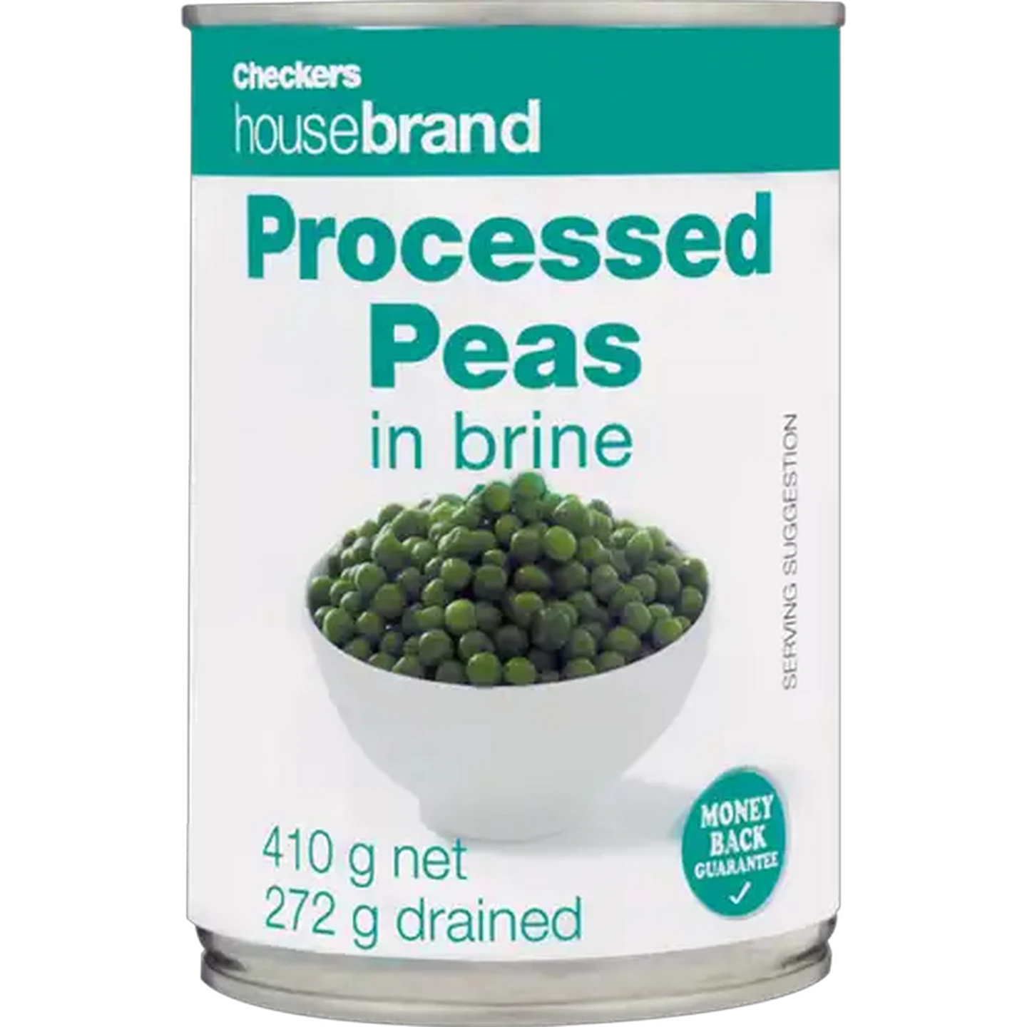 Image of Checkers Housebrand Processed Peas Can 410g