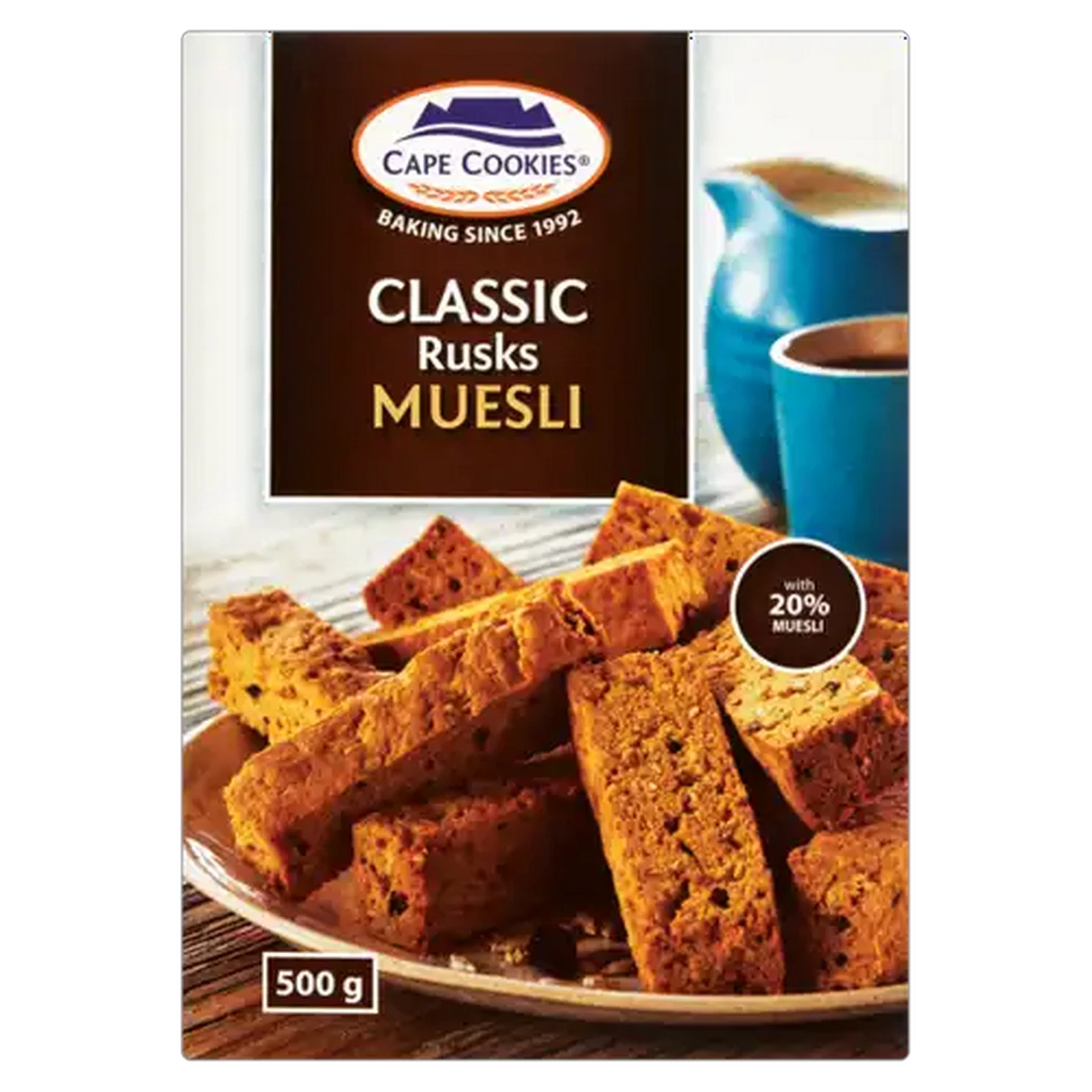 Image of Cape Cookies Classic Muesli Rusks 500g