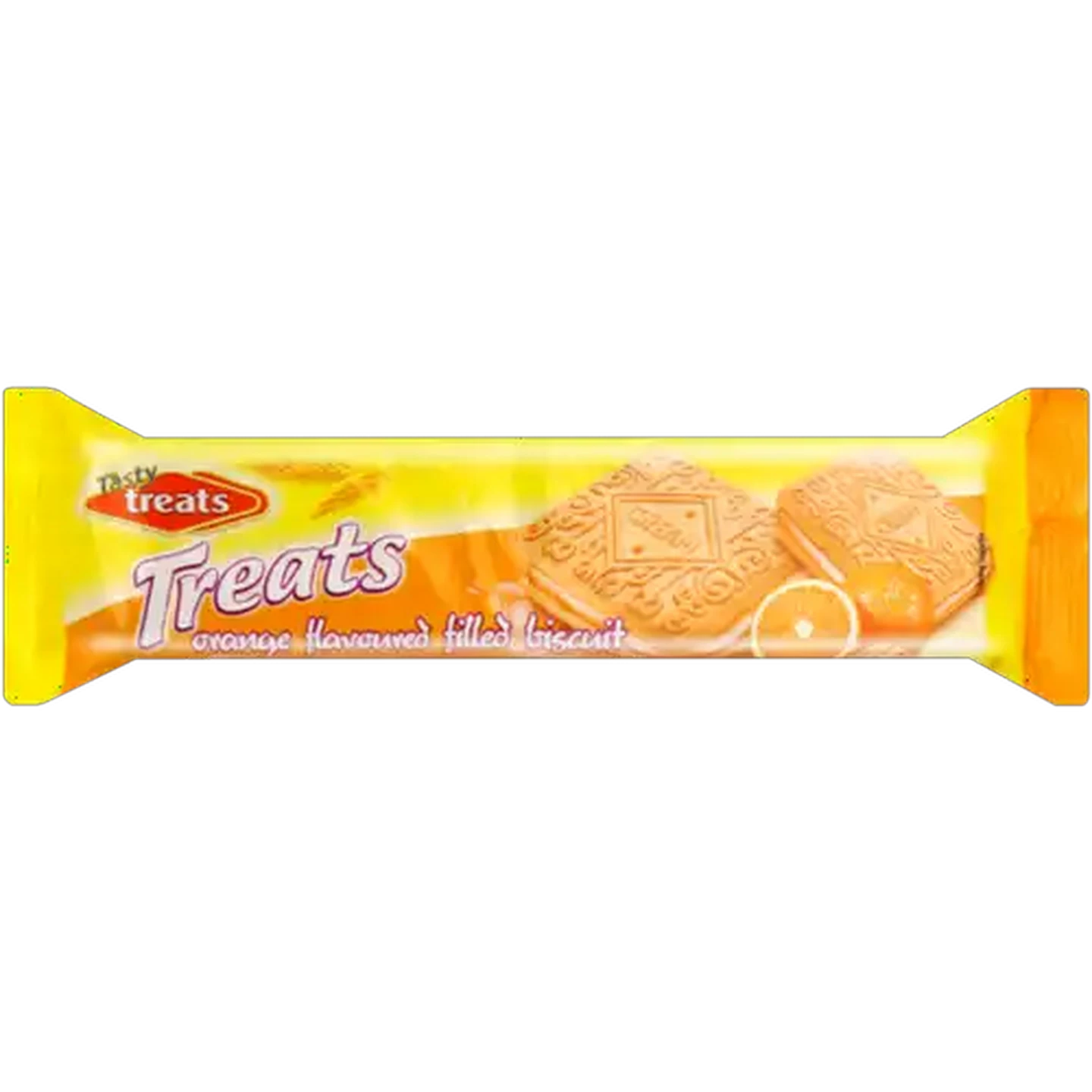 Image of Tasty Treats Orange Flavoured Biscuits 80g