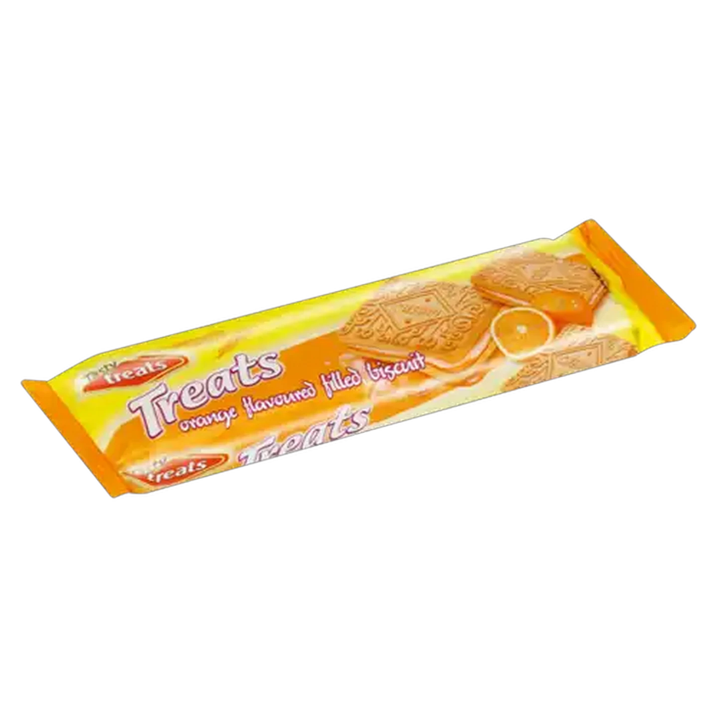 Image of Tasty Treats Orange Flavoured Biscuits 80g