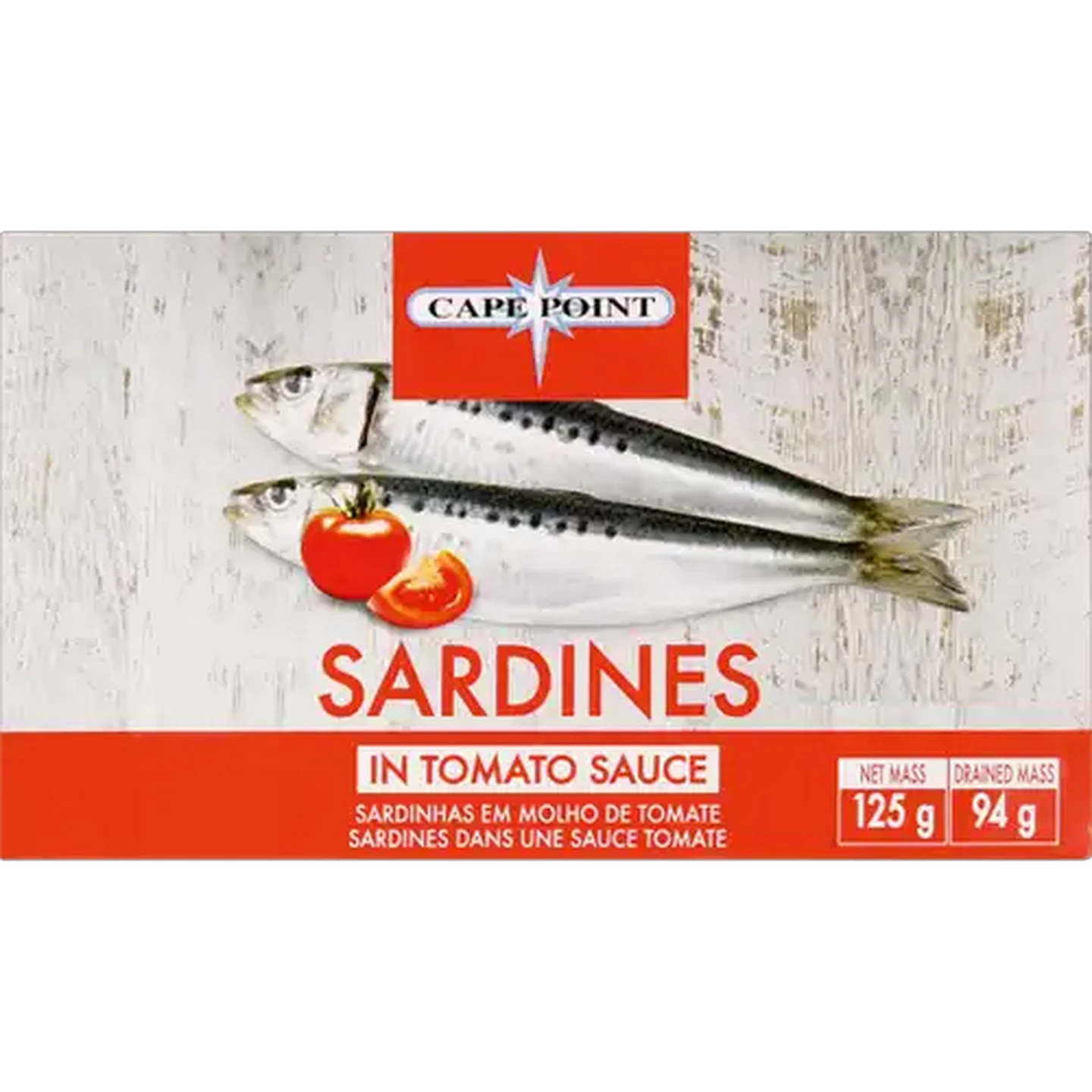 Image of Cape Point Sardines In Tomato Sauce 125g
