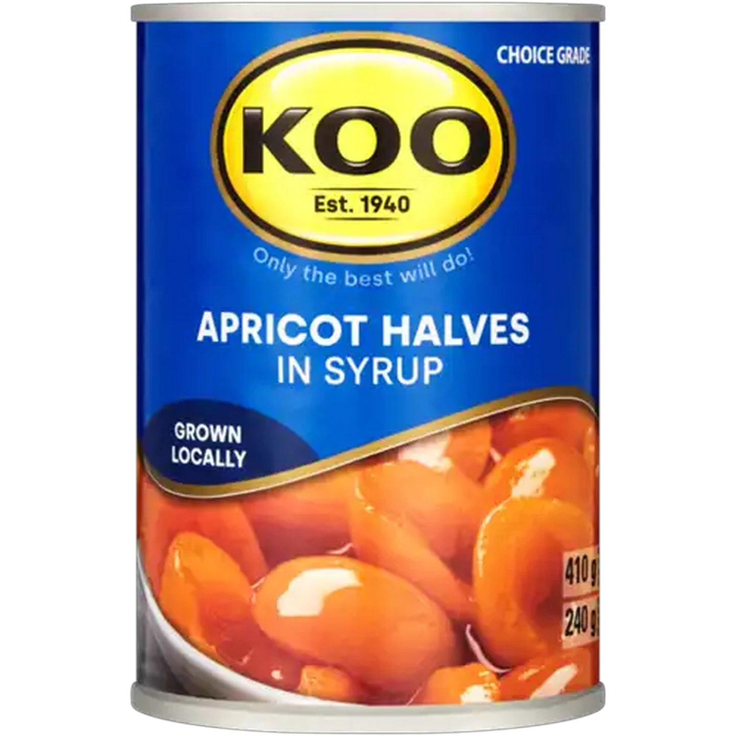 Image of KOO Apricot Halves in Syrup 410g