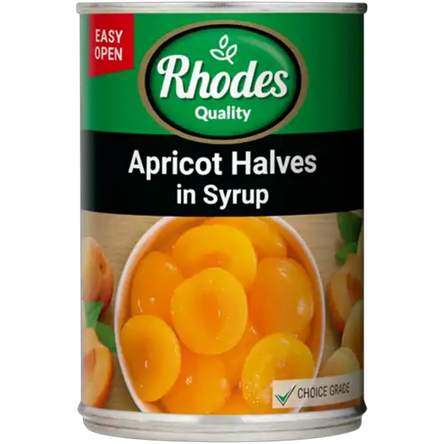 Image of Rhodes Quality Apricot Halves in Syrup 410g