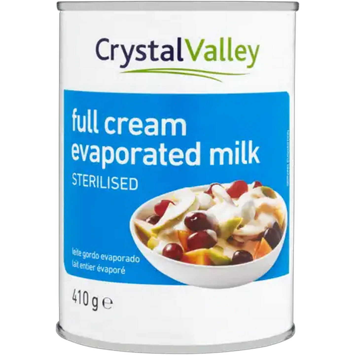 Image of Crystal Valley Full Cream Evaporated Milk 410g