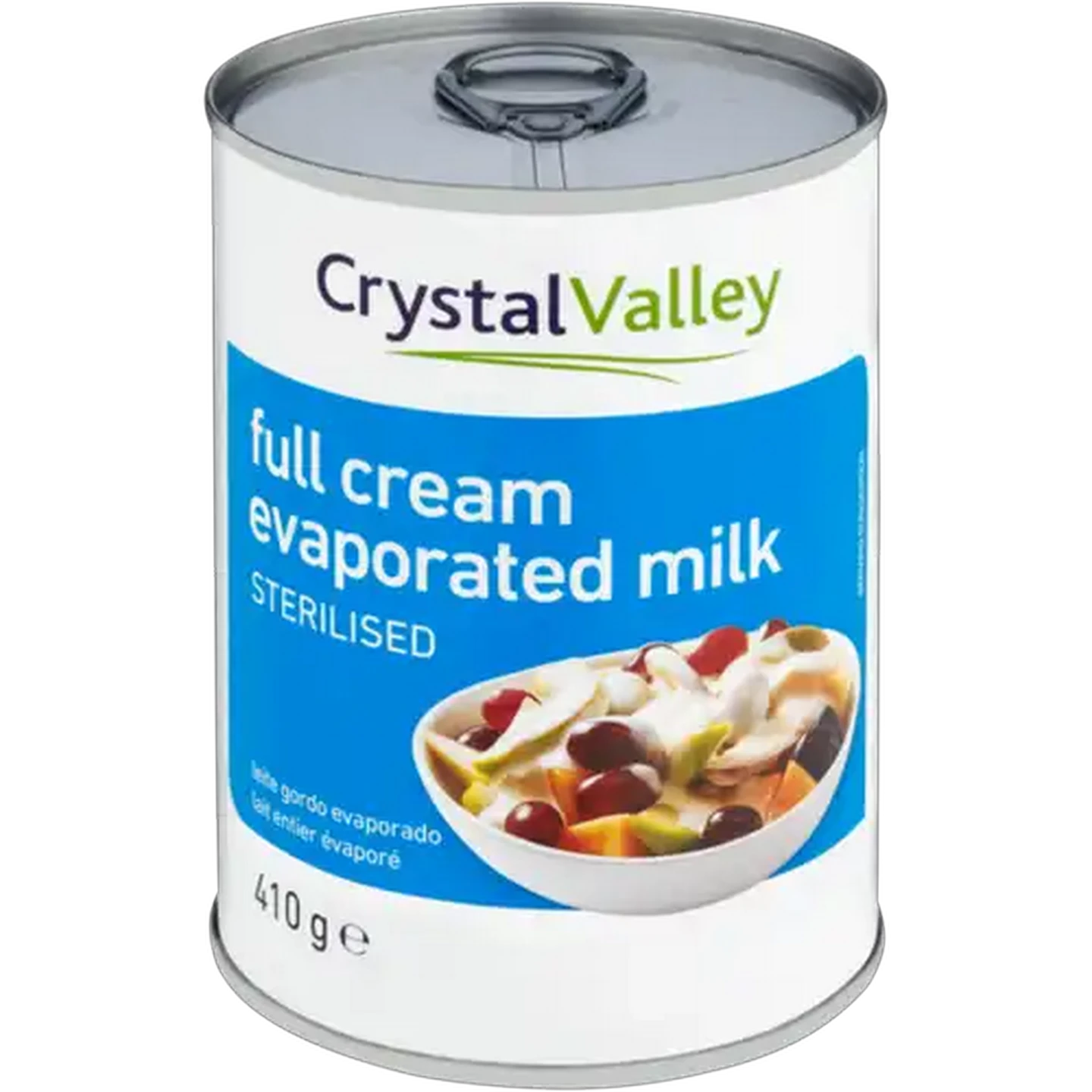 Image of Crystal Valley Full Cream Evaporated Milk 410g