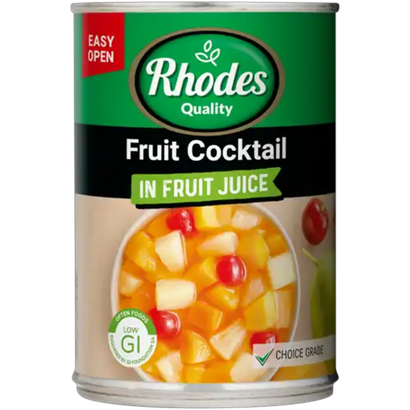 Image of Rhodes Quality Fruit Cocktail in Fruit Juice 410g
