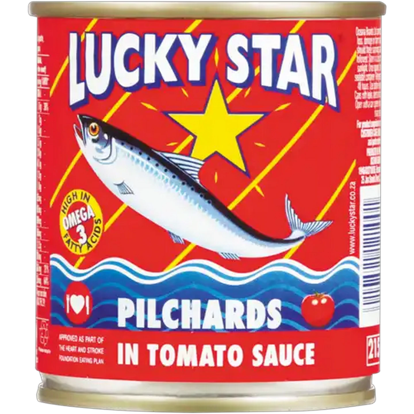 Image of Lucky Star Pilchards in Tomato Sauce 215g