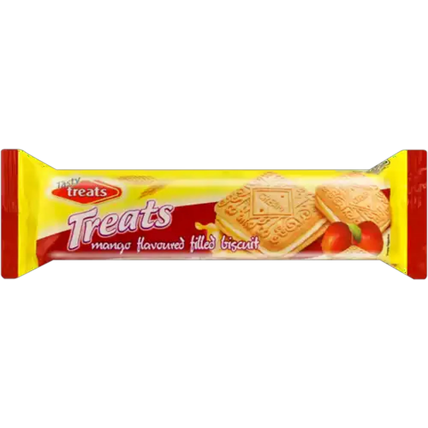 Image of Tasty Treats Mango Flavoured Biscuits 80g