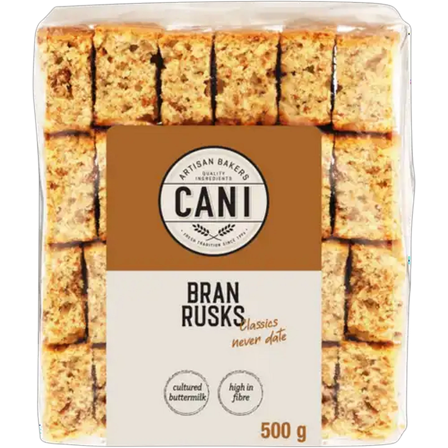 Image of Cani Bran Rusks 500g
