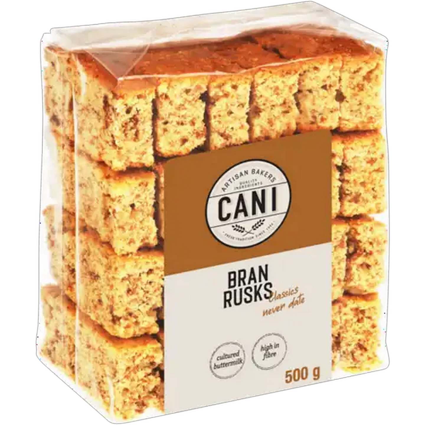 Image of Cani Bran Rusks 500g