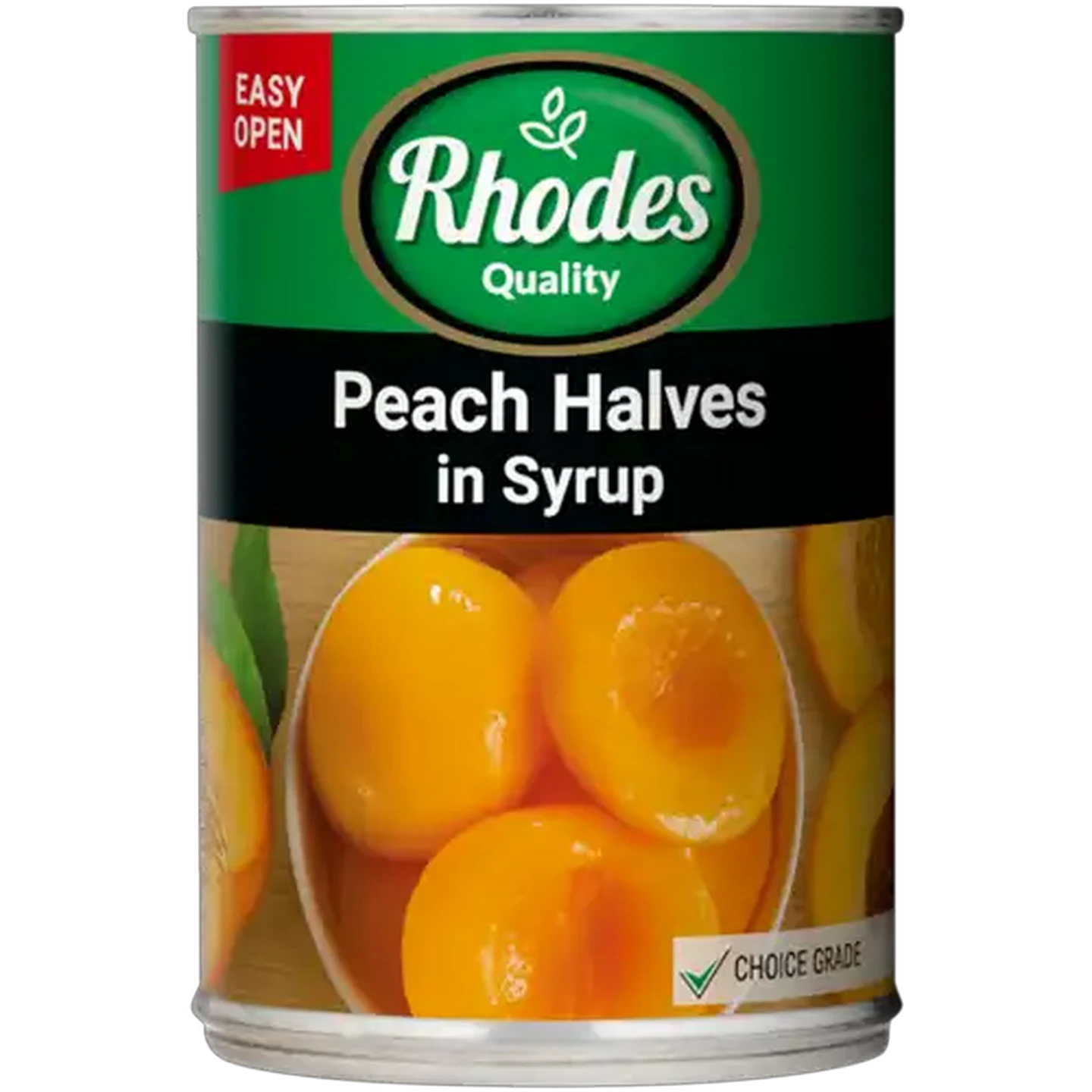Image of Rhodes Quality Peach Halves in Syrup 410g