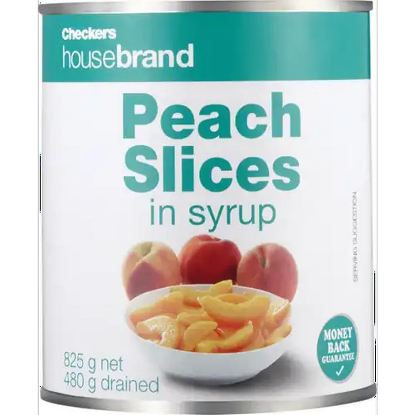 Image of Checkers Housebrand Peach Slices In Syrup 825g
