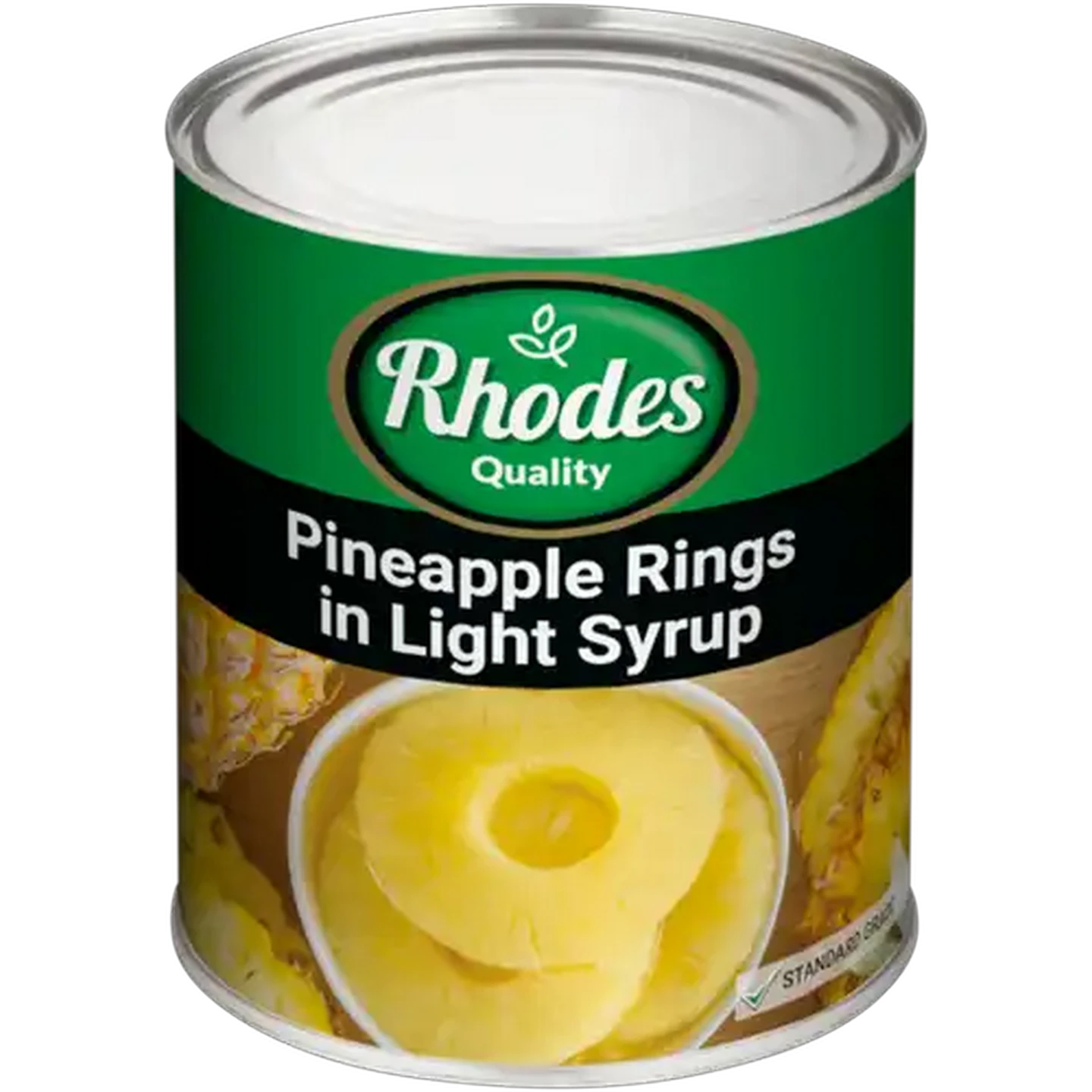 Image of Rhodes Quality Pineapple Rings in Light Syrup 825g