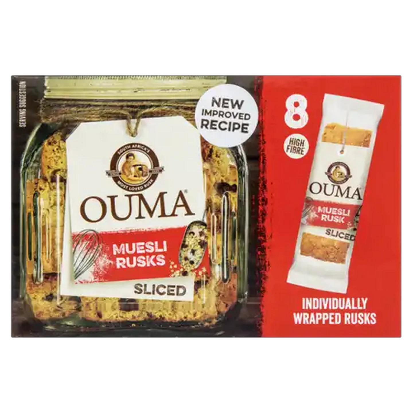 Image of Ouma Sliced Muesli Rusks 8 x 30g