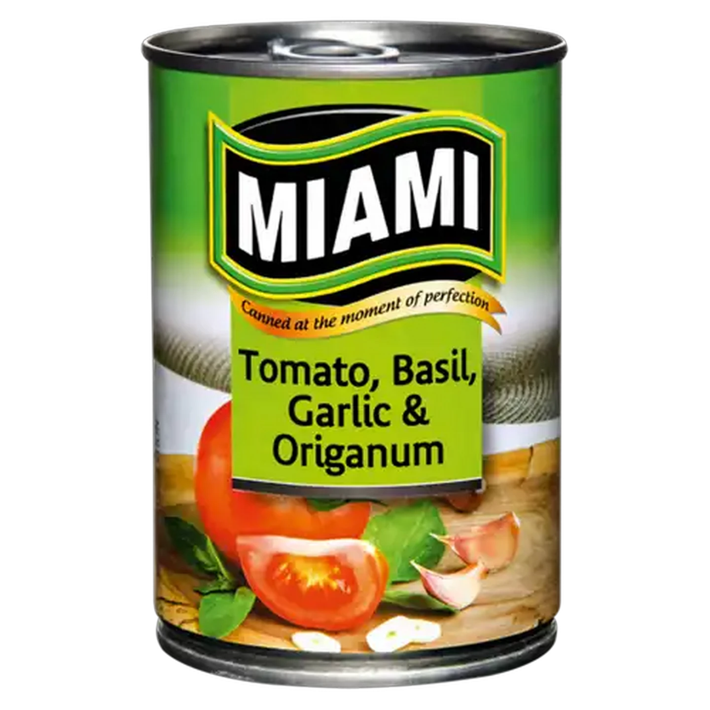 Image of Miami Diced Tomato, Basil, Garlic & Origanum Can 410g
