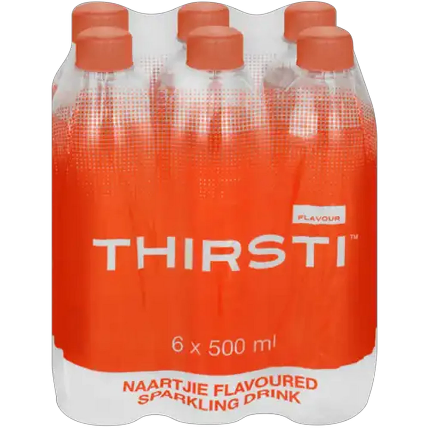 Image of Thirsti Naartjie Flavoured Sparkling Drinks 6 x 500ml