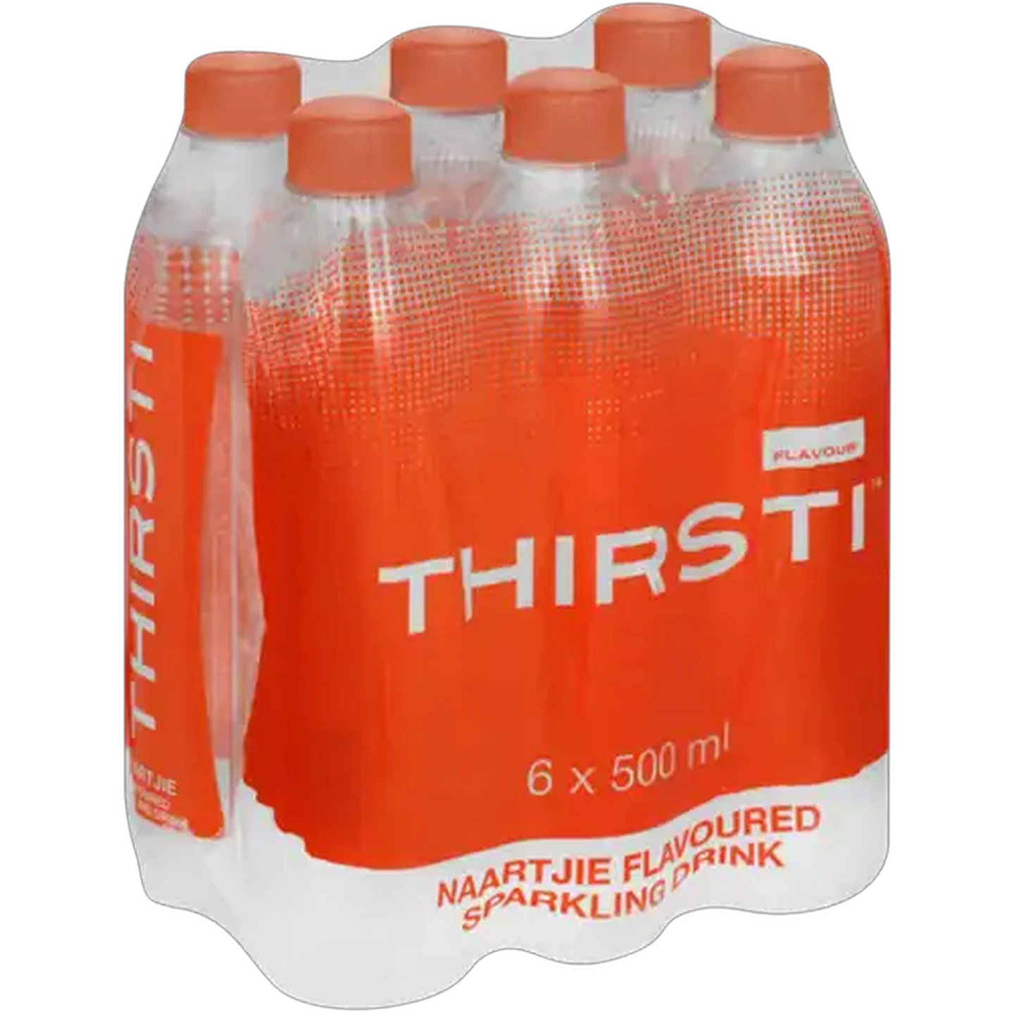 Image of Thirsti Naartjie Flavoured Sparkling Drinks 6 x 500ml