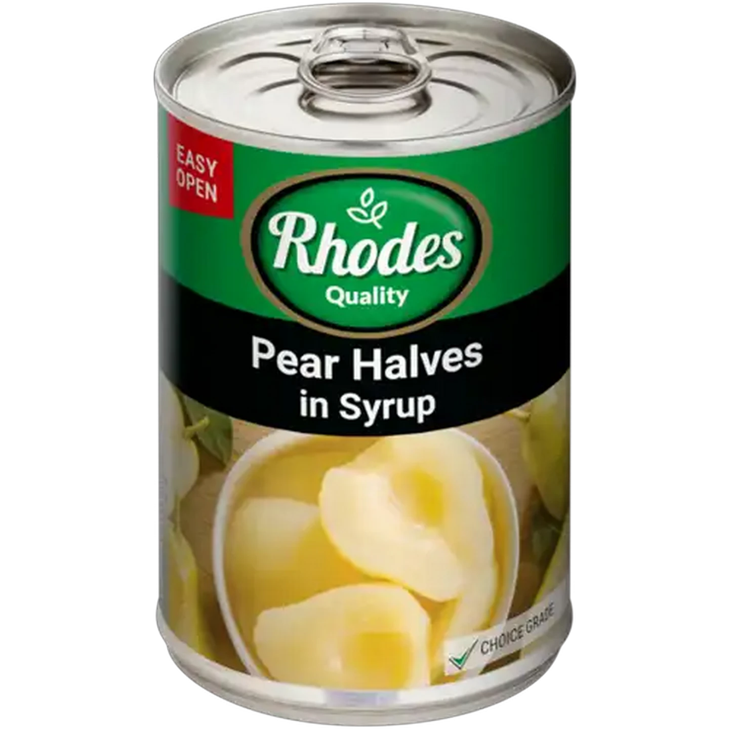 Image of Rhodes Quality Pear Halves in Syrup 410g