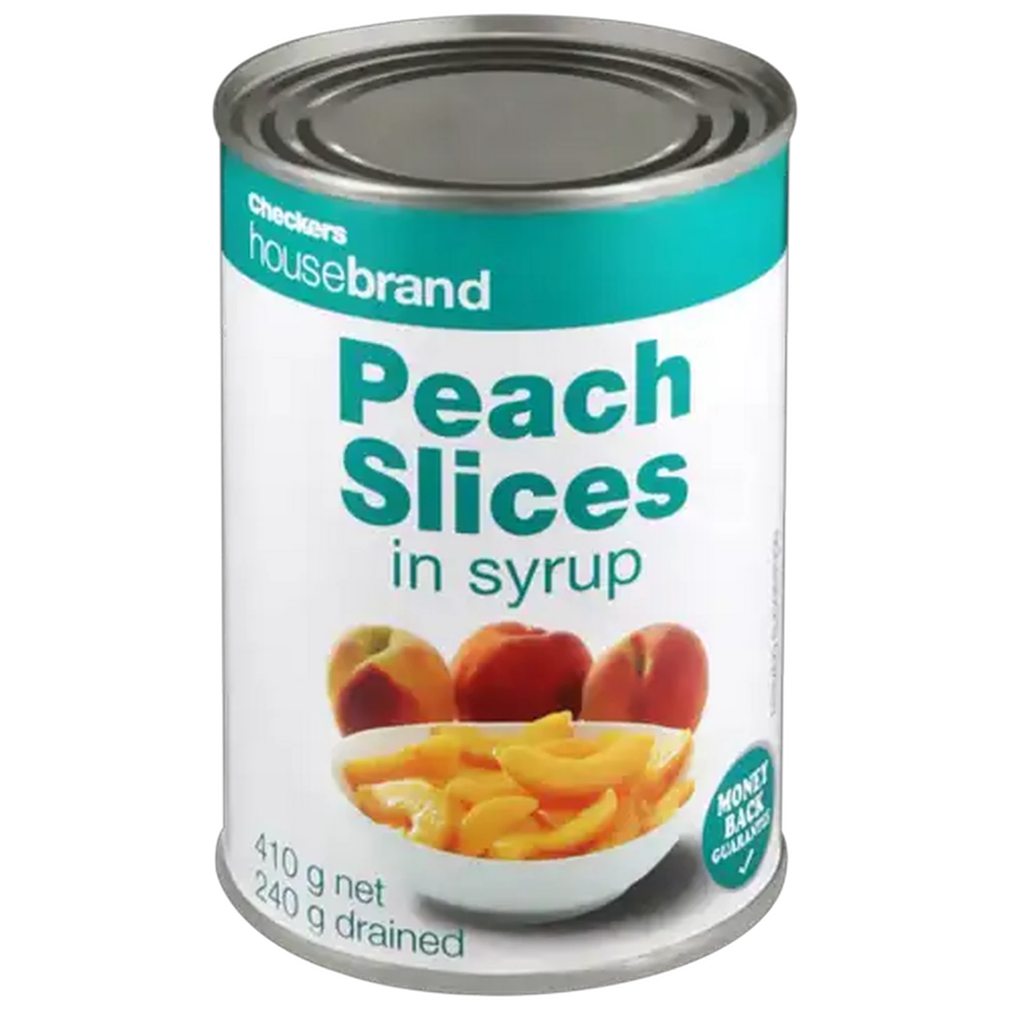 Image of Checkers Housebrand Peach Slices in Syrup 410g