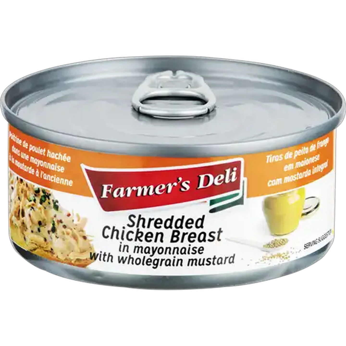 Image of Farmer's Deli Shredded Chicken Mayo & Mustard 150g