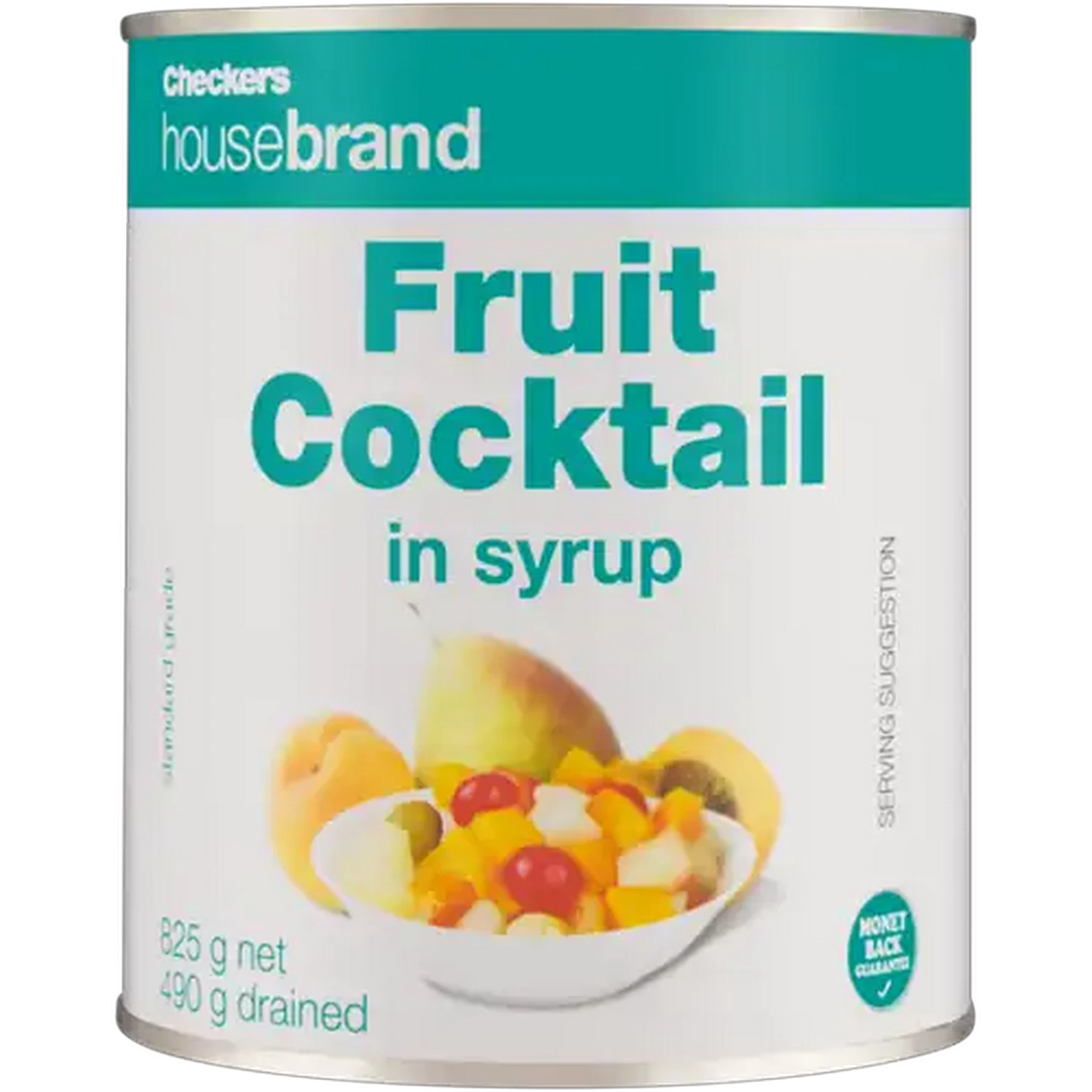 Image of Checkers Housebrand Fruit Cocktail In Syrup Can 825g