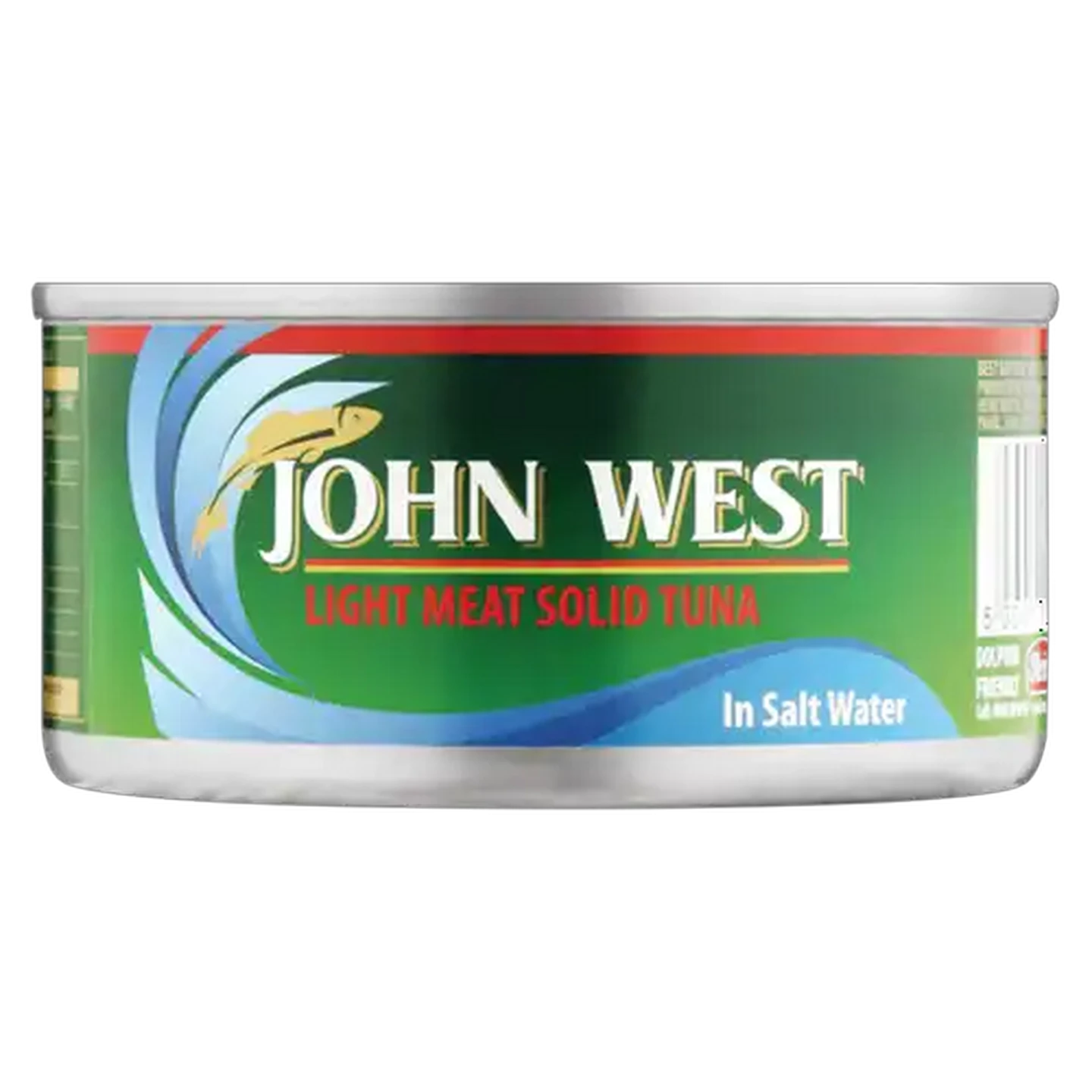 Image of John West Light Meat Solid Tuna In Salt Water 170g