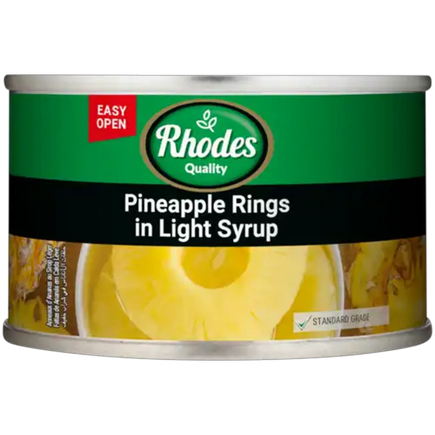 Image of Rhodes Quality Pineapple Rings in Light Syrup 227g