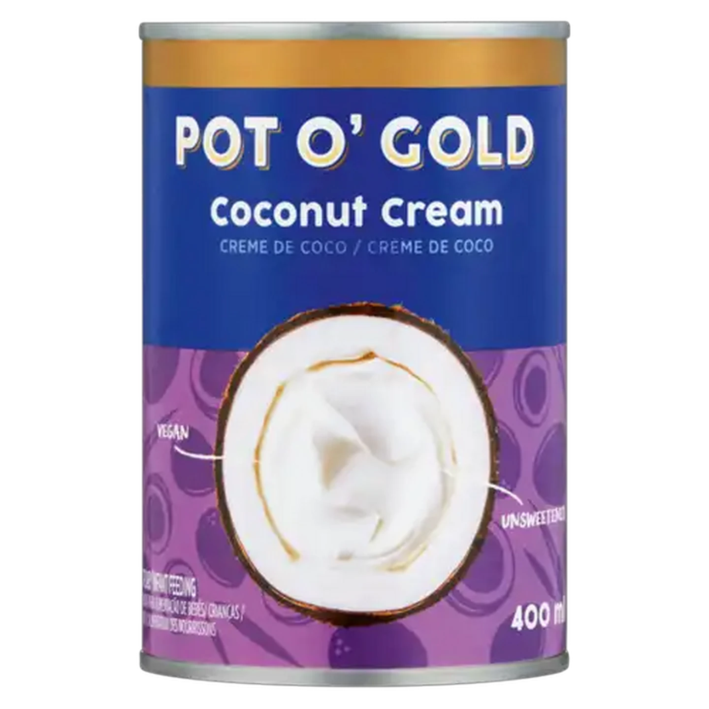 Image of Pot O' Gold Coconut Cream 400ml