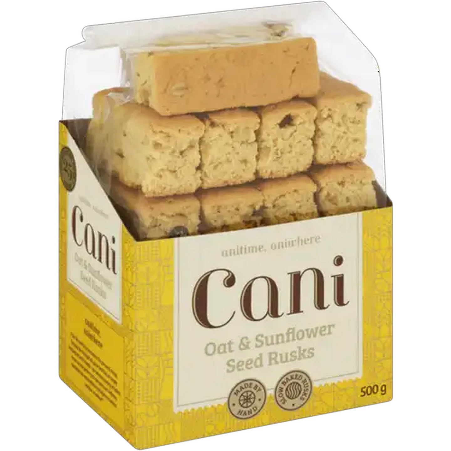 Image of Cani Oat & Sunflower Seed Rusks 500g