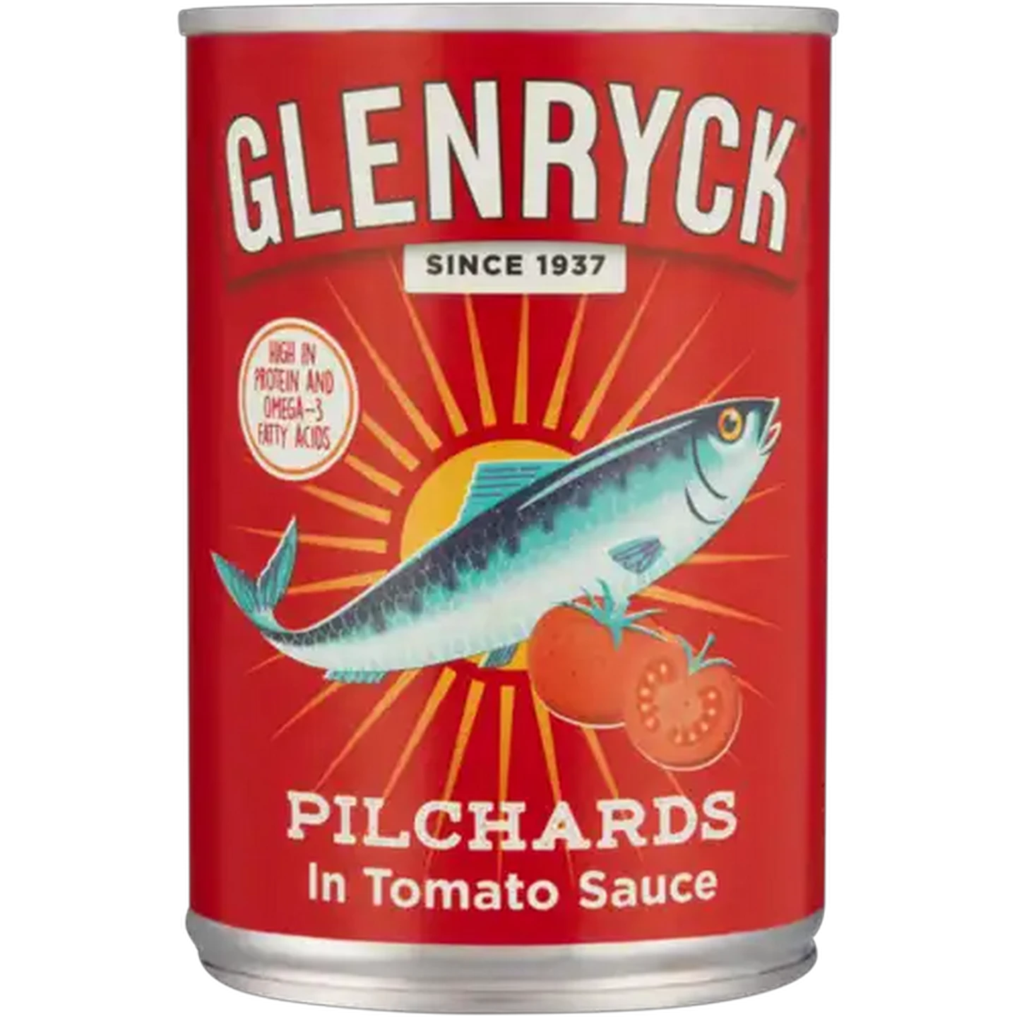 Image of Glenryck Pilchards in Tomato Sauce 400g