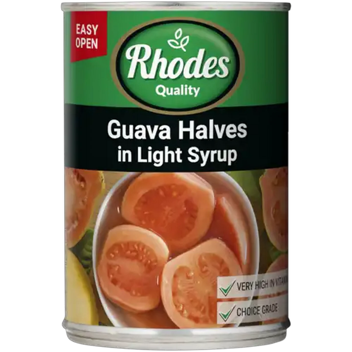 Image of Rhodes Quality Guavas Halves In Syrup 410g