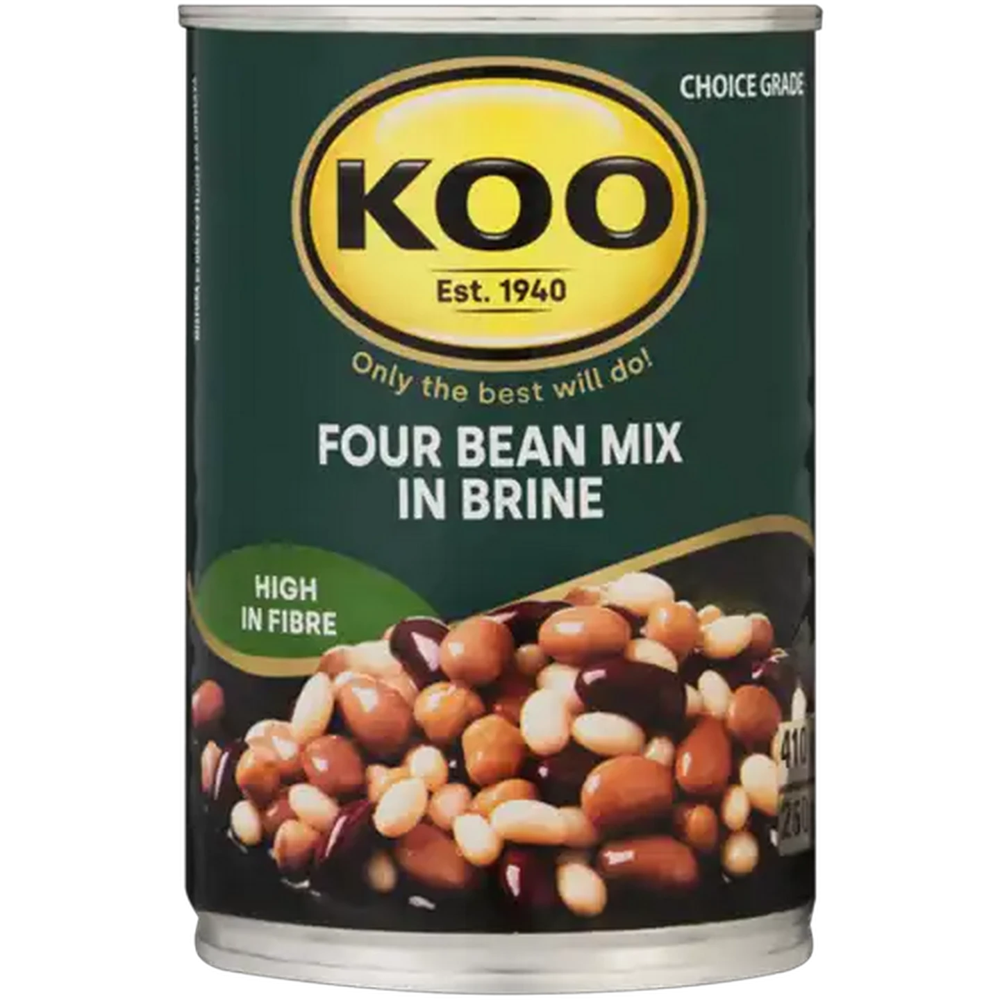 Image of KOO Four Bean Mix In Brine Can 410g