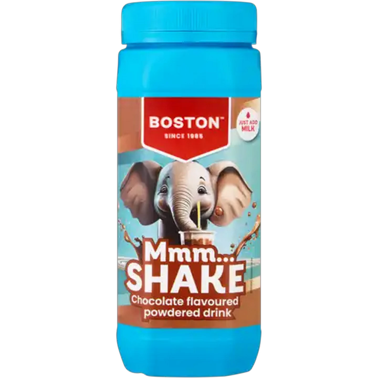 Image of Boston Chocolate Flavoured Mmm Shake Powdered Drink 500g