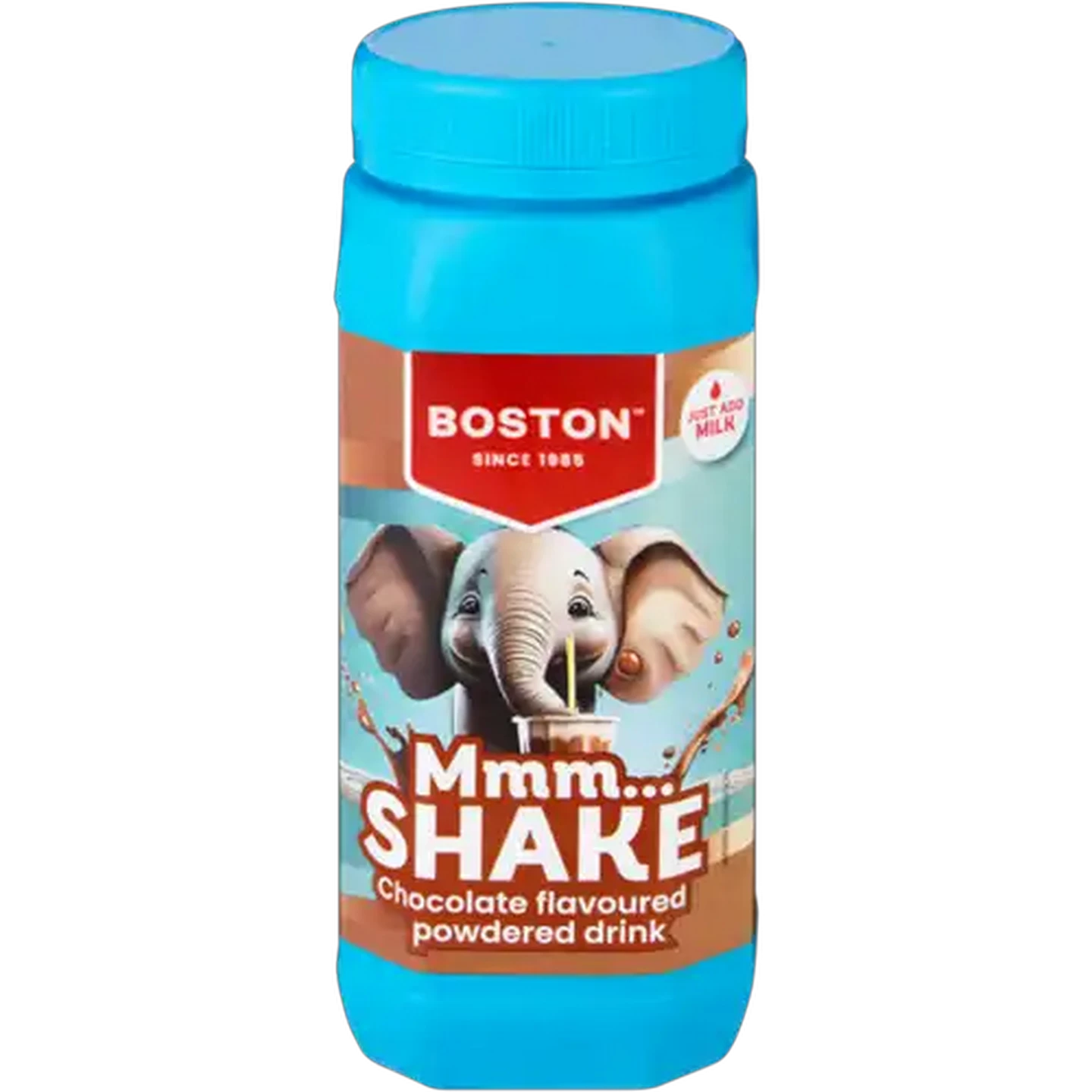Image of Boston Chocolate Flavoured Mmm Shake Powdered Drink 500g
